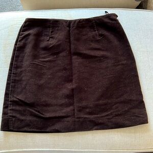 Gap Velvet Mini Skirt Size 6 Vintage